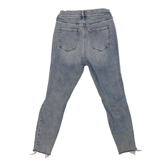 Pacsun High Rise Jegging Distressed Jeans Size 26 Blue Light Wash Denim - Picture 7 of 7